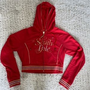 vintage y2k SouthPole crop-jacket❤️‍🔥